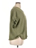 Chico's 100% Polyester Green 3/4 Sleeve T-Shirt Size XL (estimated) - photo 4