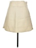 J.Crew 100% Wool Solid Ivory Wool Skirt Size 4 - photo 1