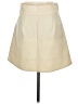 J.Crew 100% Wool Solid Ivory Wool Skirt Size 4 - photo 2