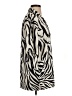 AFRM Animal Print Ivory Short Sleeve Blouse Size S - photo 4