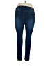 Tahari Solid Blue Jeans Size 16 - photo 2