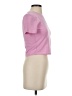 Zara Pink Short Sleeve Turtleneck Size S - photo 4