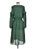 Max Studio 100% Polyester Green Casual Dress Size L - photo 2