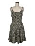 Acevog Animal Print Brown Casual Dress Size M - photo 1