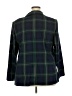 Lane Bryant Plaid Green Blazer Size 20 - photo 2