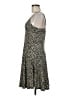 Acevog Animal Print Brown Casual Dress Size M - photo 5