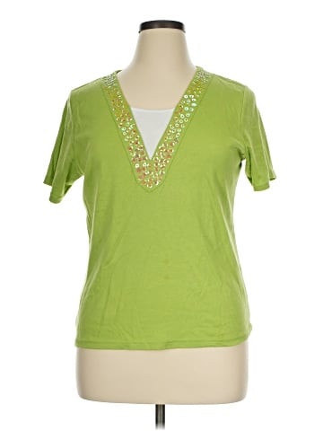Crystal-Kobe Short Sleeve Top (view 1)