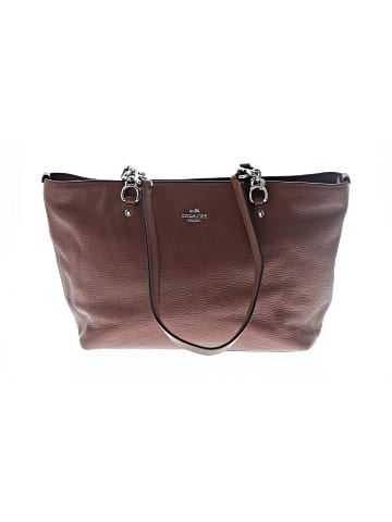 Coach Leather Tote (view 1)