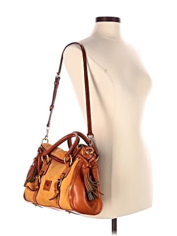 Dooney & Bourke Leather Satchel (view 2)