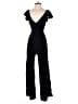 Reformation Solid Black Jumpsuit Size 4 - photo 1