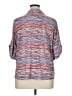 C.D. Daniels Stripes Blue 3/4 Sleeve Button-Down Shirt Size 1X - photo 2