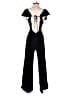 Reformation Solid Black Jumpsuit Size 4 - photo 2