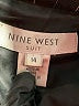 Nine West Stripes Black Blazer Size 14 - photo 6