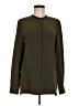 Vince. 100% Polyester Green Long Sleeve Blouse Size 8 - photo 1