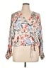 VICI 100% Rayon Ivory 3/4 Sleeve Blouse Size XL - photo 1
