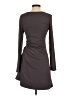 Unbranded Solid Gray Cocktail Dress Size S - photo 2
