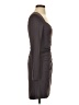 Unbranded Solid Gray Cocktail Dress Size S - photo 4