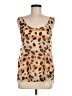 Patterson J. Kincaid 100% Polyester Brown Tank Top Size M - photo 1