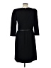 Talbots Solid Black Casual Dress Size 10 - photo 2