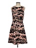 Worthington Floral Black Casual Dress Size S - photo 1