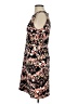 Worthington Floral Black Casual Dress Size S - photo 5