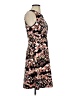 Worthington Floral Black Casual Dress Size S - photo 4