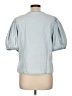Gap Blue Short Sleeve Blouse Size L - photo 2