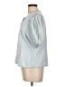 Gap Blue Short Sleeve Blouse Size L - photo 5
