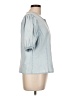 Gap Blue Short Sleeve Blouse Size L - photo 4