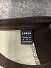 Shein Color Block Tan Short Sleeve T-Shirt Size S - photo 7