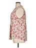 Unbranded Floral Ivory Sleeveless Blouse Size XL - photo 5
