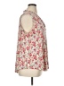 Unbranded Floral Ivory Sleeveless Blouse Size XL - photo 4