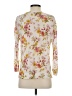 Ann Taylor LOFT Floral Ivory 3/4 Sleeve Blouse Size S - photo 2