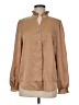 Ann Taylor Tan Long Sleeve Blouse Size M - photo 1