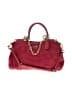 Coach 100% Leather Solid Stripes Red Leather Satchel One size - photo 1