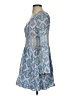 Moon River 100% Rayon Paisley Blue Casual Dress Size XS - photo 5