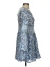 Moon River 100% Rayon Paisley Blue Casual Dress Size XS - photo 4