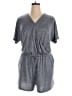 32 Degrees Solid Gray Blue Romper Size XL - photo 1