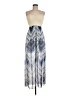 Trixxi 100% Polyester Chevron-herringbone Blue Casual Dress Size M - photo 1