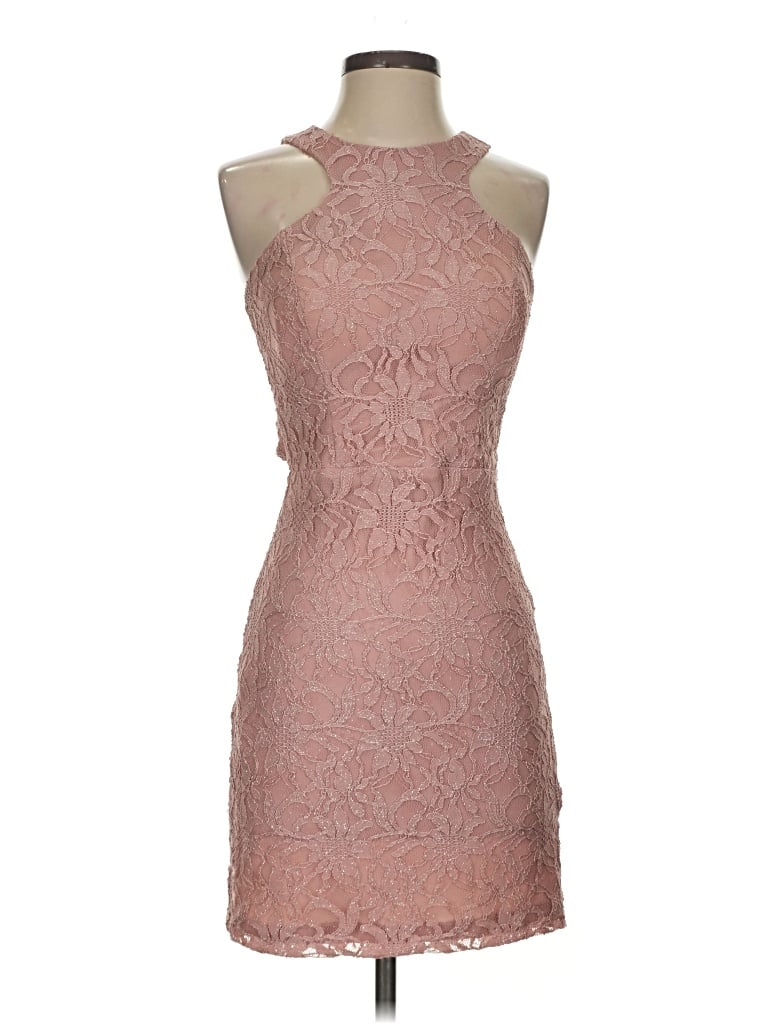 Pre-owned City Studio Cocktail Dress In Pink