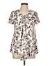 C'est La Vie Ivory White Short Sleeve Polo Size L - photo 1