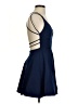 Lulus Solid Blue Cocktail Dress Size S - photo 4