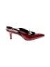 J.Crew Burgundy Heels Size 11 - photo 1