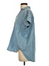 Gap Blue Short Sleeve Blouse Size XS - photo 5