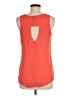 Heart Soul 100% Polyester Orange Tank Top Size M - photo 2