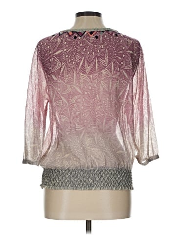 Akemi + Kin 3/4 Sleeve Blouse (view 2)