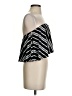 Whisper 100% Polyester Stripes Black Tube Top Size S - photo 4