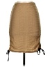 Shein Solid Tan Casual Skirt Size 2 - photo 1