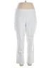 Dana Buchman Solid White Active Pants Size XL - photo 1