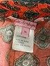 Rose & Thyme 100% Rayon Print Red Orange Casual Pants Size XL - photo 4